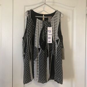 Sleeveless Blouse 1X